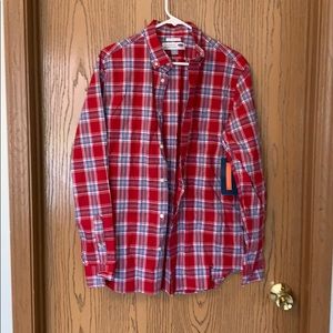 Red Old Navy Button Down